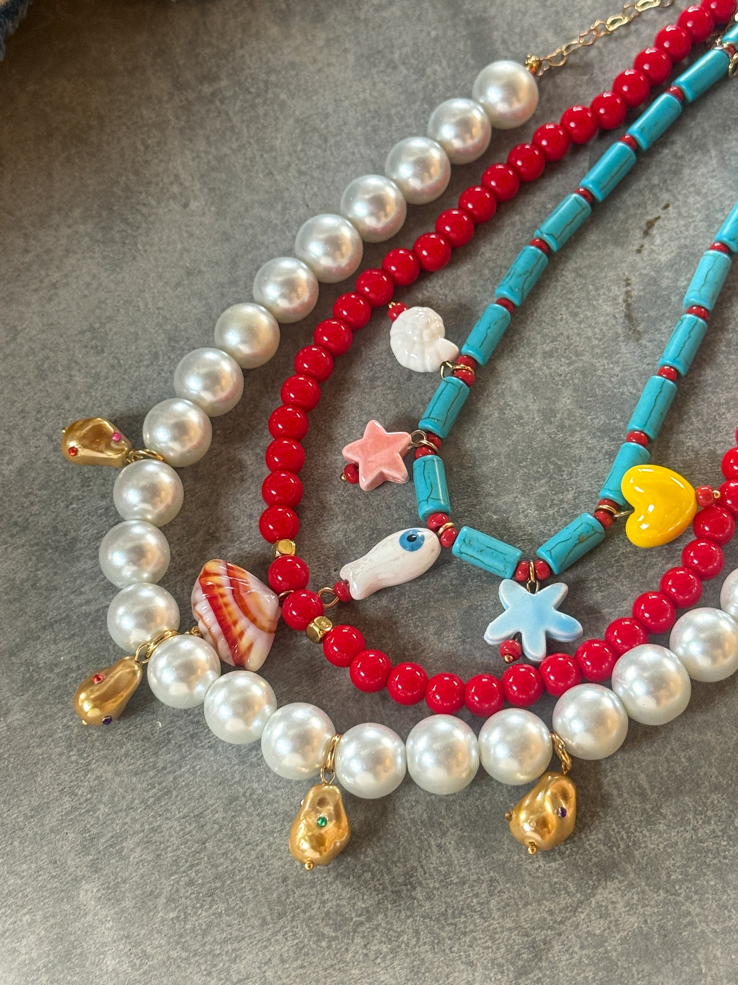 Collar Caribe Perla