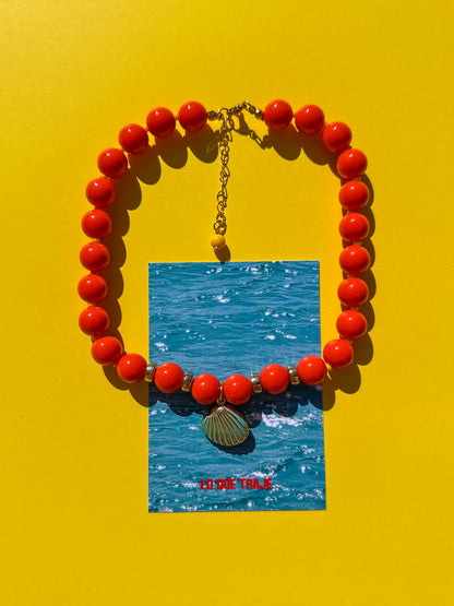 Collar Coral Crush