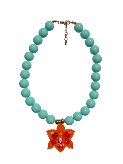 Collar Funky Orchid