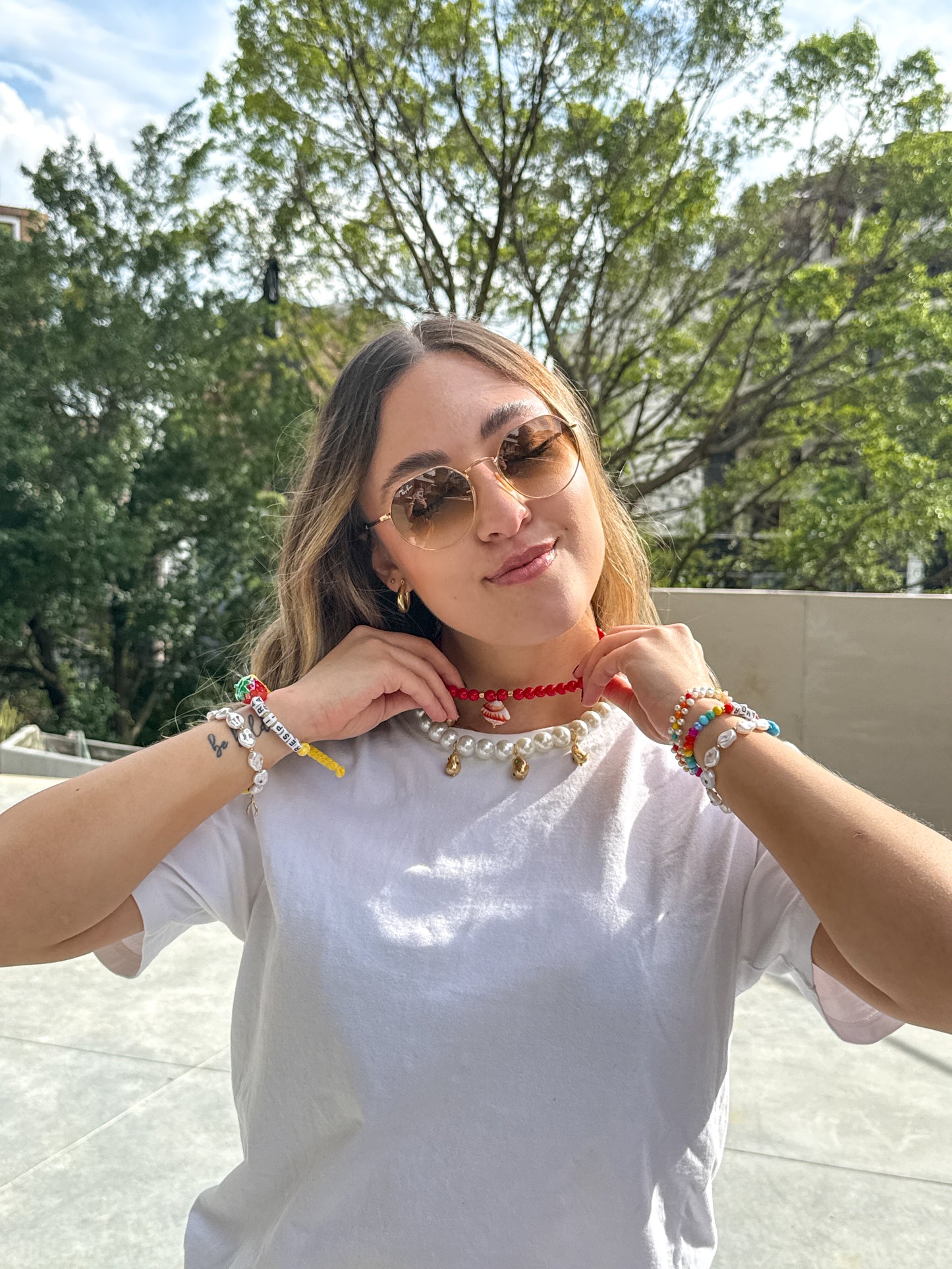Collar Caribe Perla