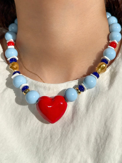 Collar Heart Pop